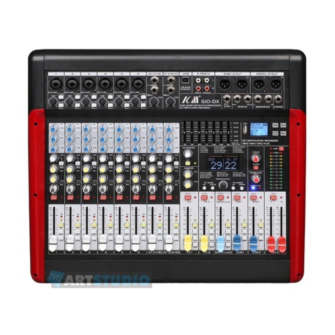 מיקסר 6 מונו + 2 סטריאו ICM
