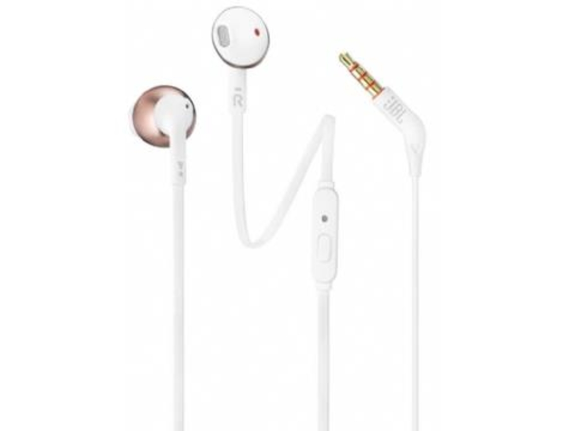 אוזניות JBL T205 IN EAR אדום