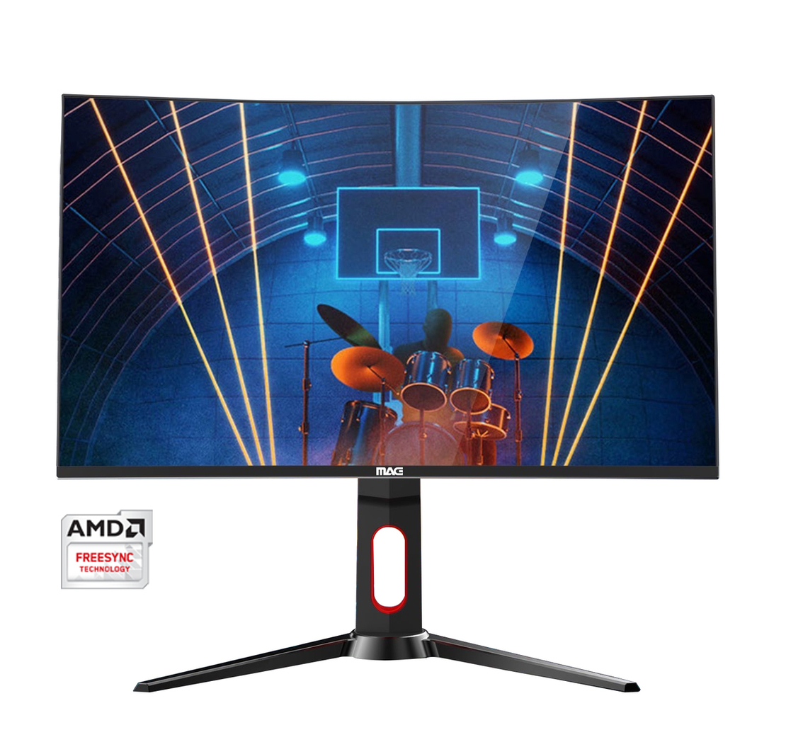 מסך גיימינג מקצועי MAG C27S 165Hz קעור, מתכוונן
