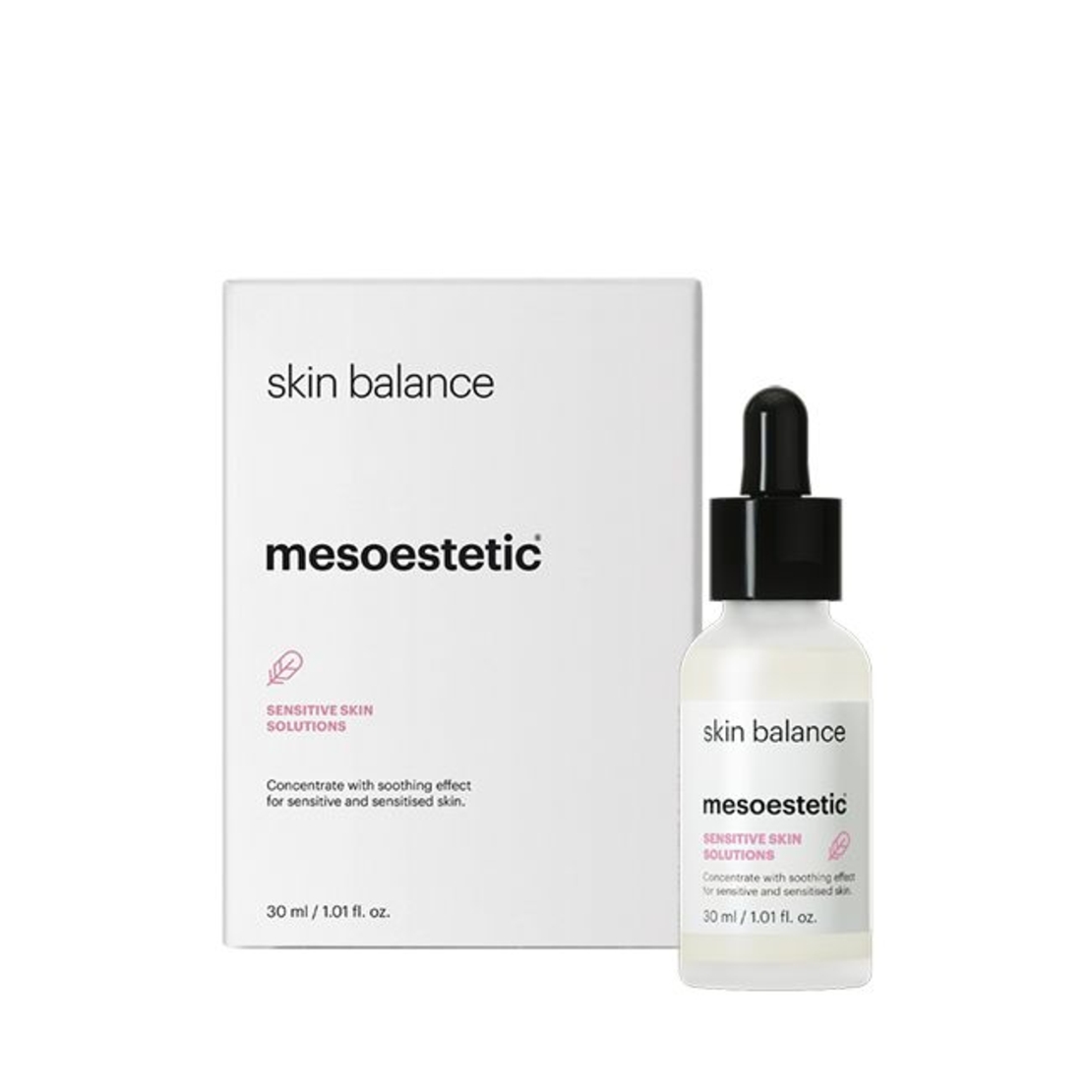 Mesoestetic Skin Balance 30 מ״ל – אריזת המוצר