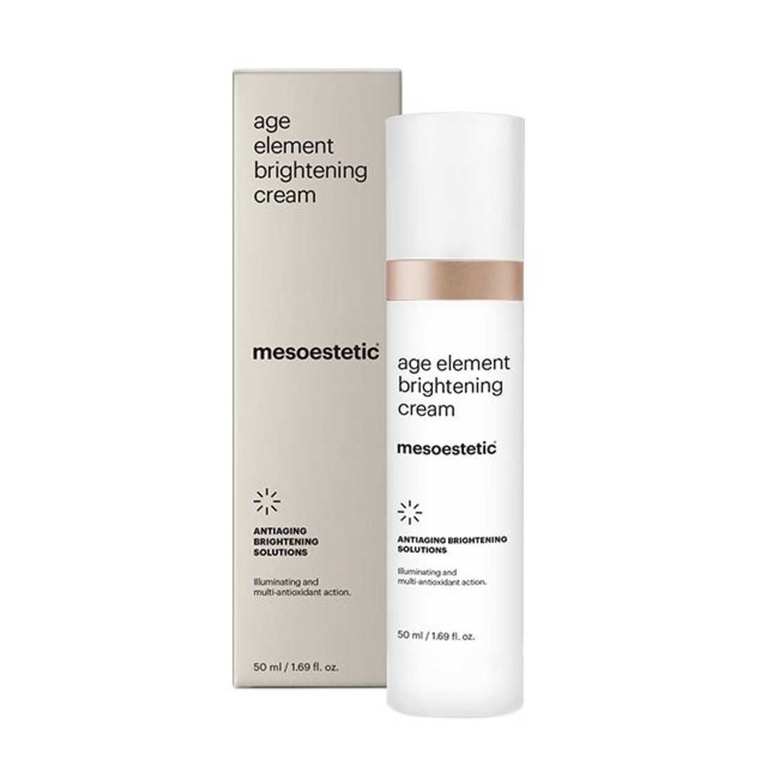 Mesoestetic Age Element Brightening Cream 50 מ״ל – אריזת המוצר