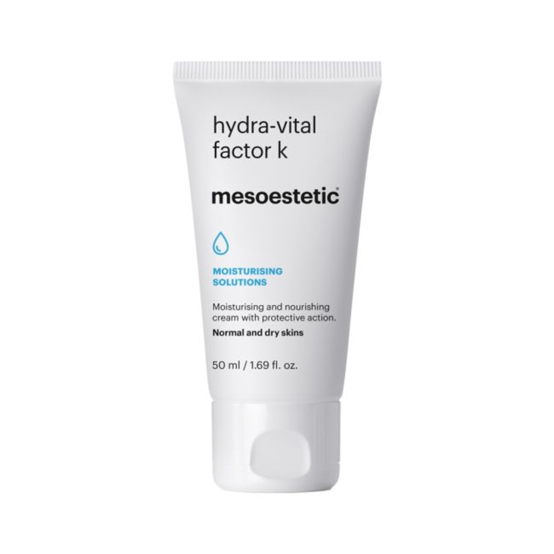 Mesoestetic Hydra-Vital Factor K 50 מ״ל – אריזת המוצר