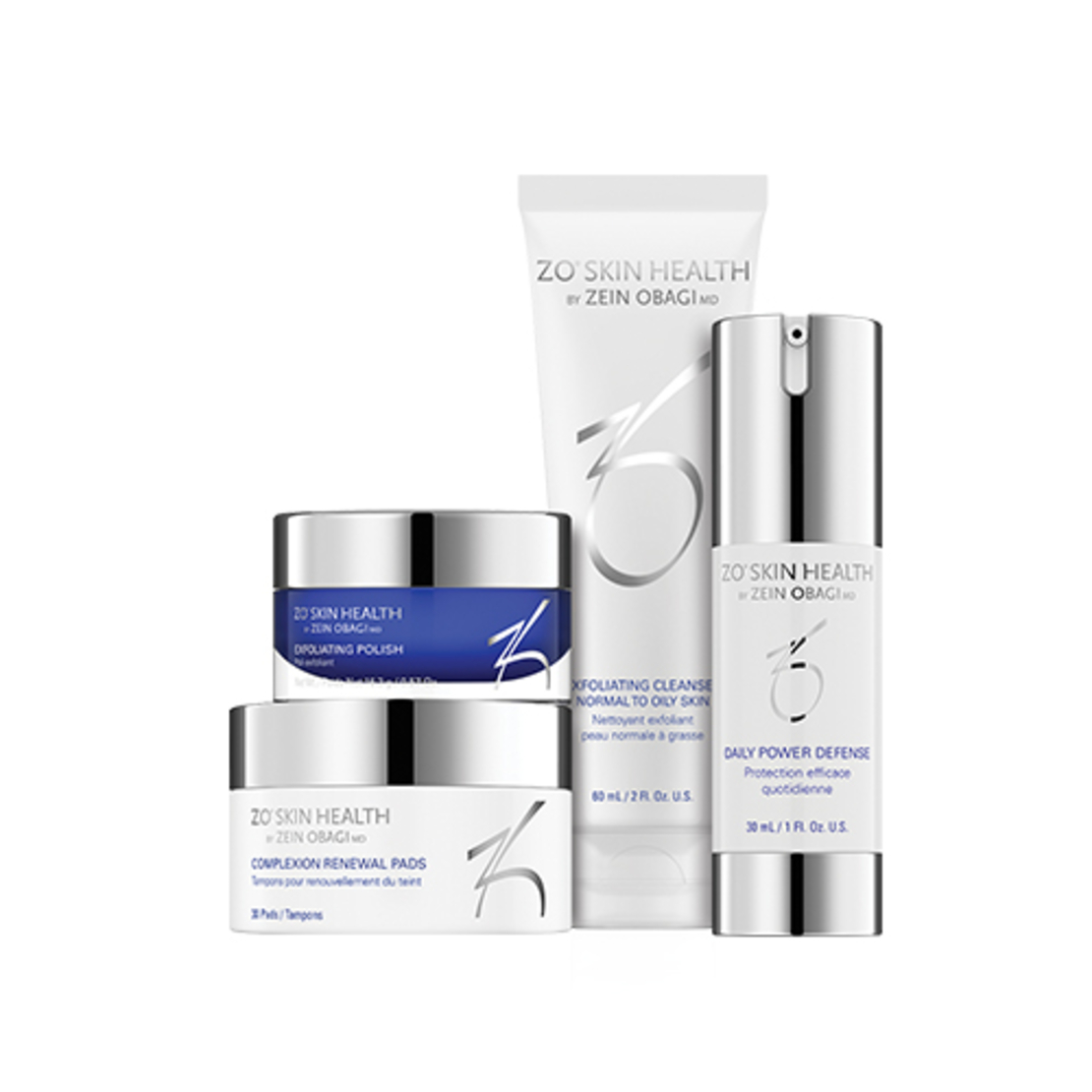 DAILY SKIN CARE PROGRAM ZO SKIN-ערכת קרמים בסיסית