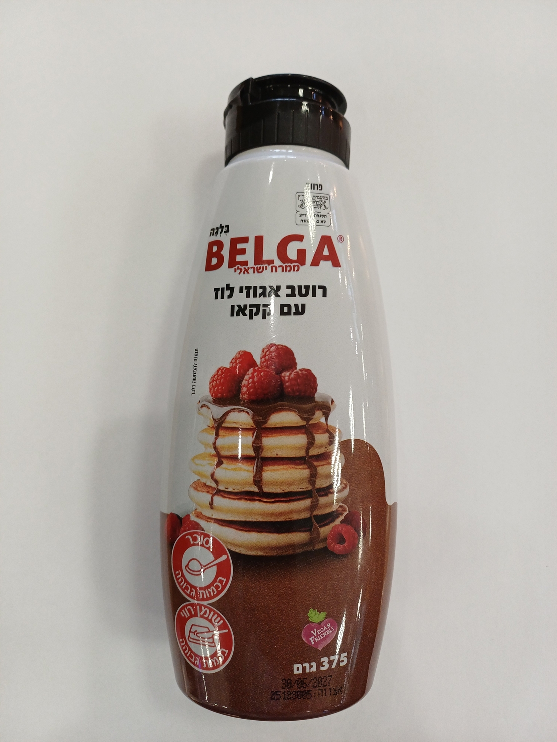 רוטב BELGA אגוזי לוז וקקאו 375 גרם