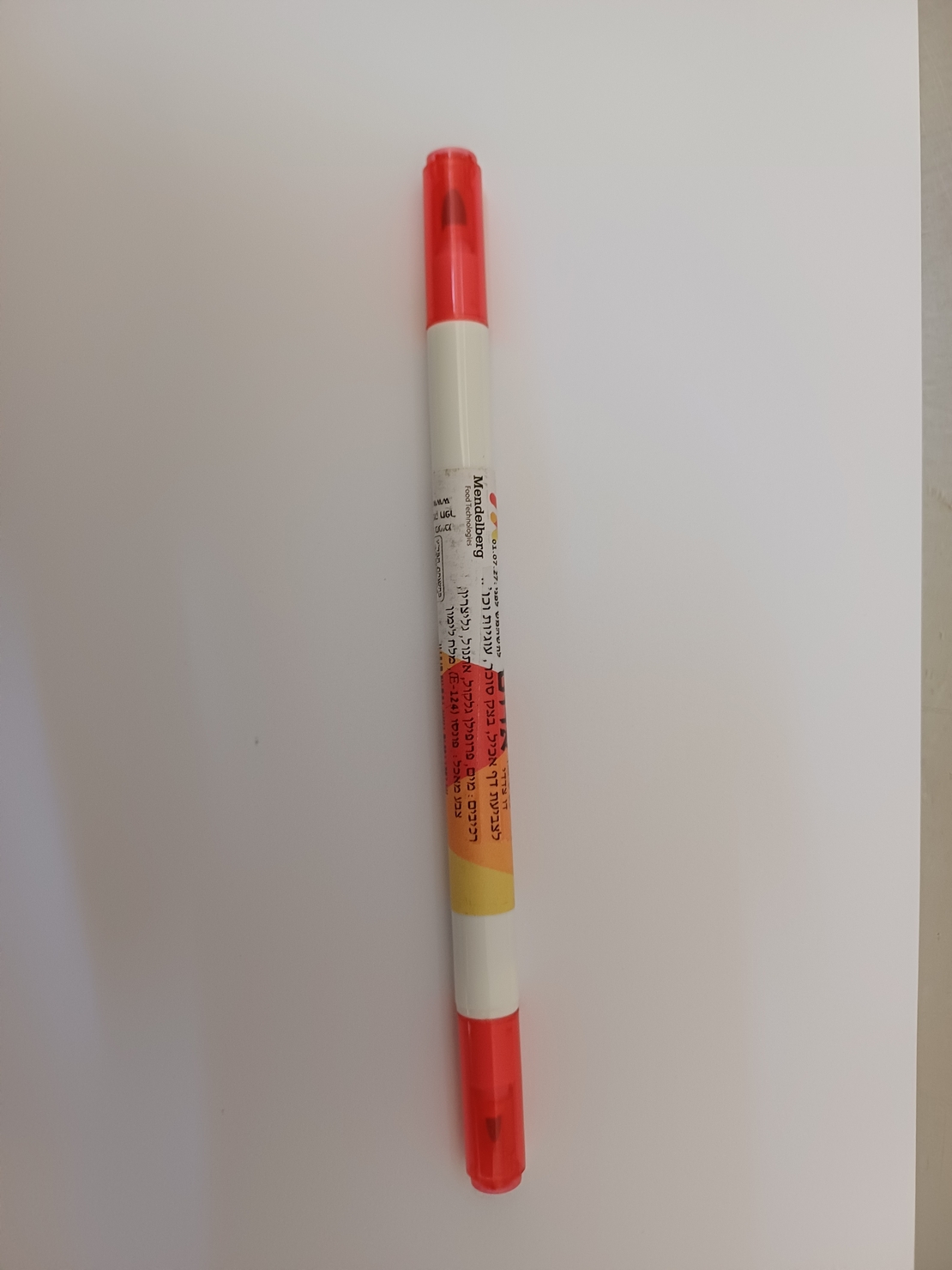 טוש אכיל דו צדדי