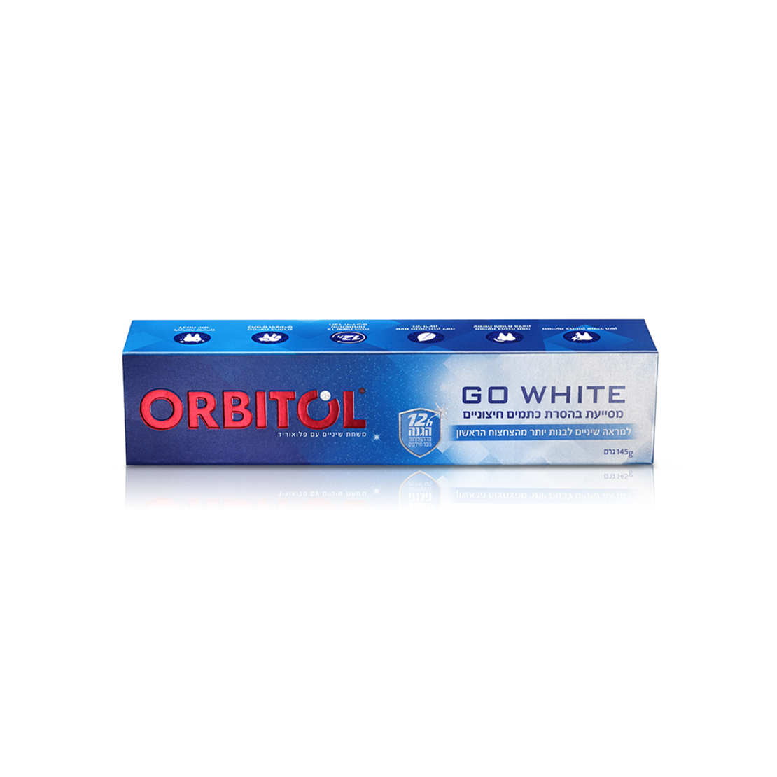 אורביטול משחת שיניים Go White