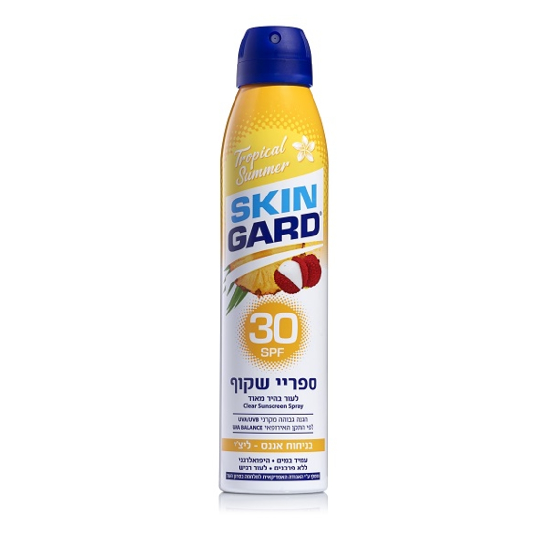 סקין גארד ספריי בניחוח אננס ליצ'י SPF 30