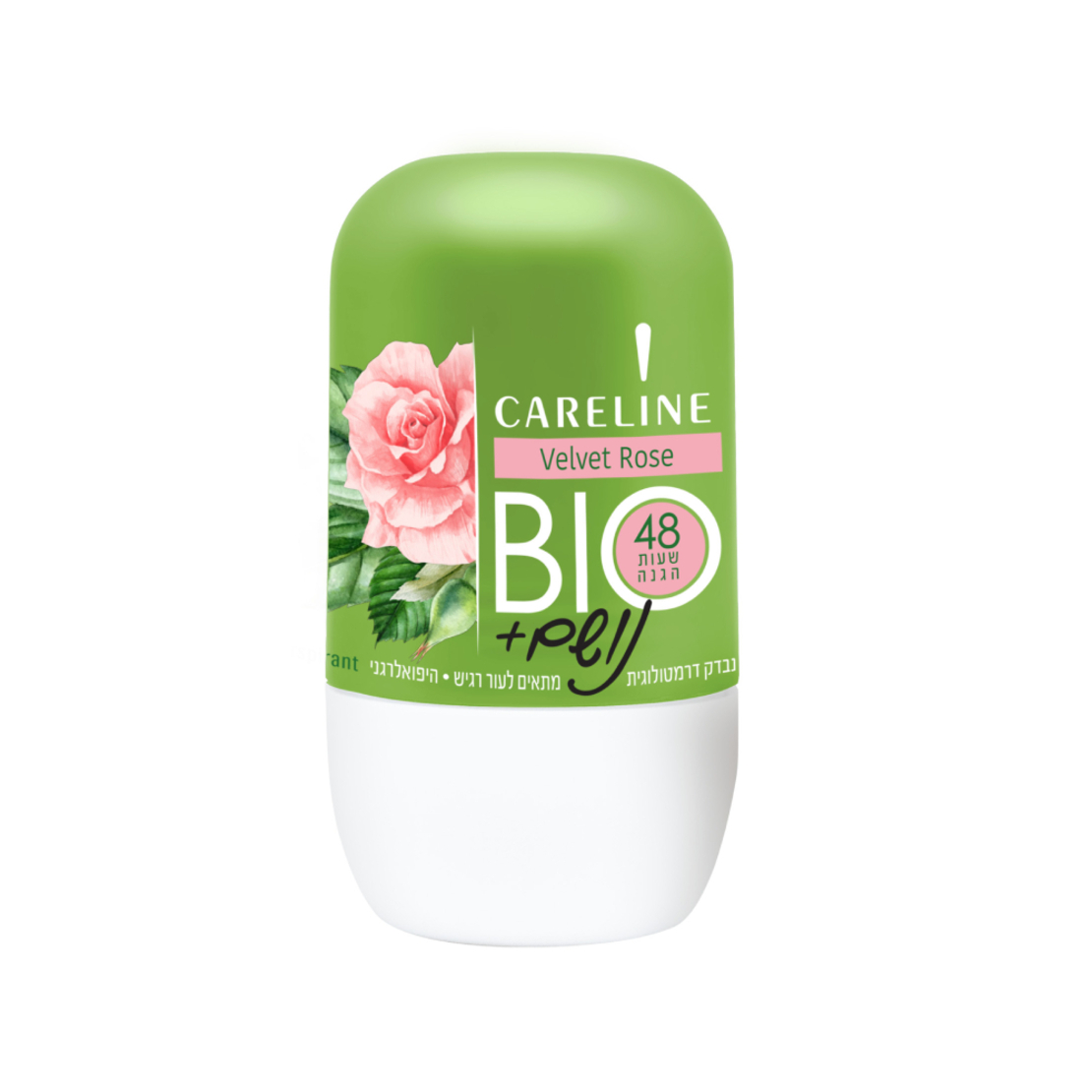קרליין נושם BIO דיאודורנט רולאון Velvet Rose 75 מ'ל