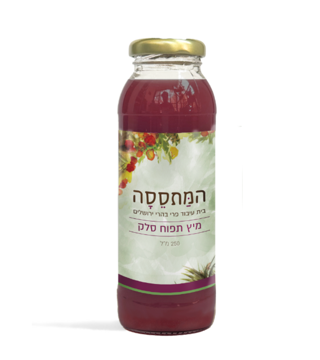 מיץ טבעי המתססה תפוח סלק