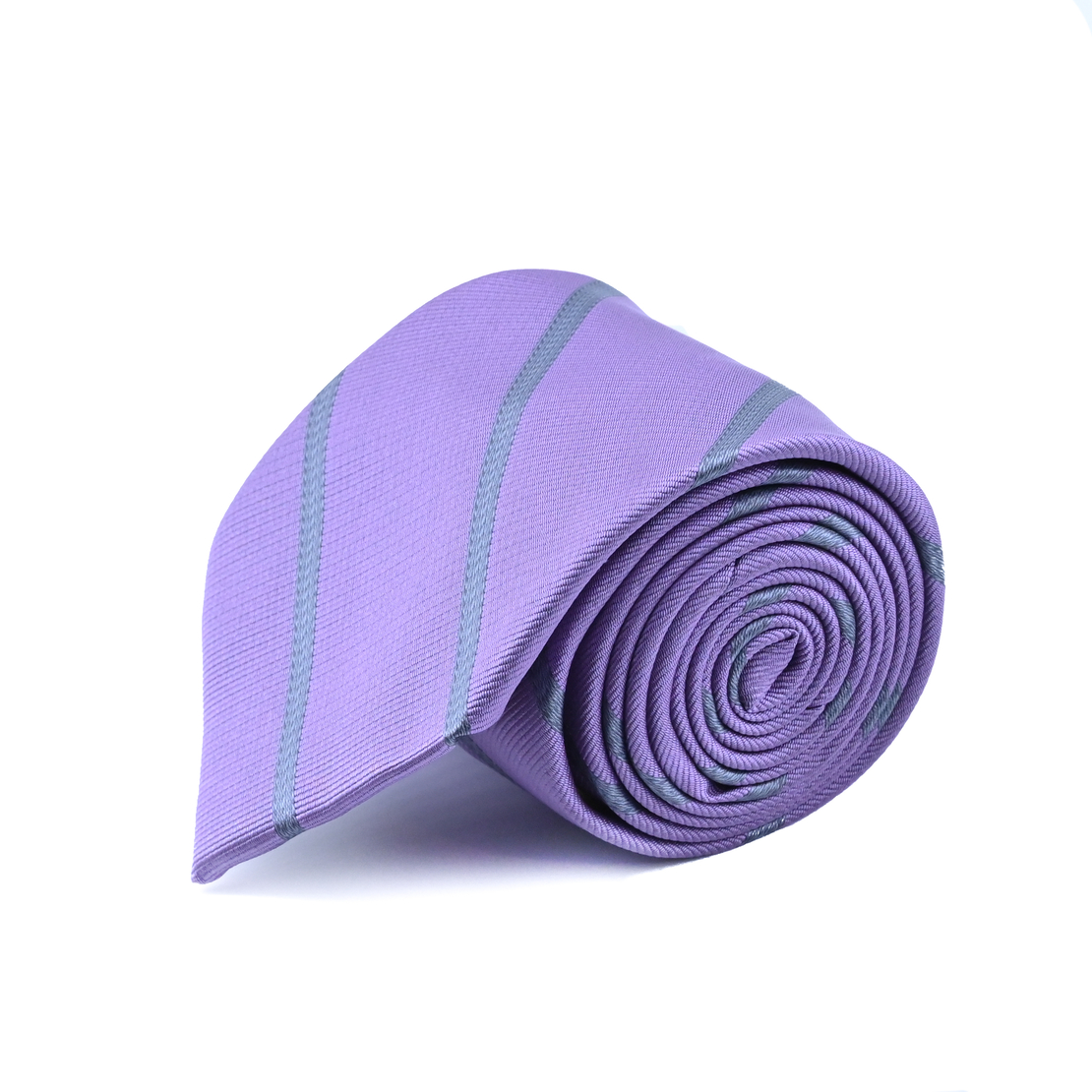 עניבת פסים משי דגם 1041