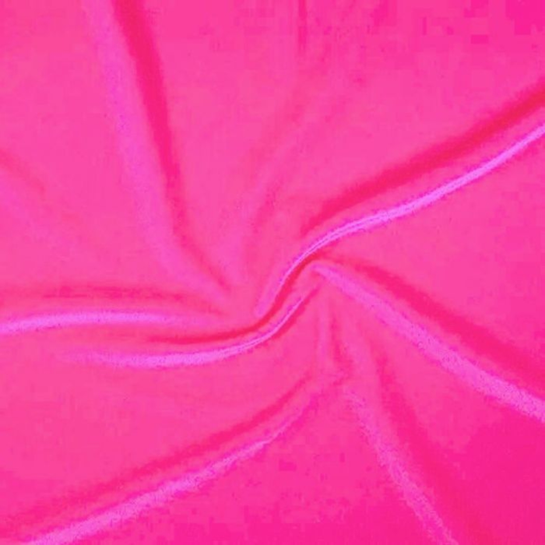 קטיפה משי דגם Panama צבע ורוד נאון