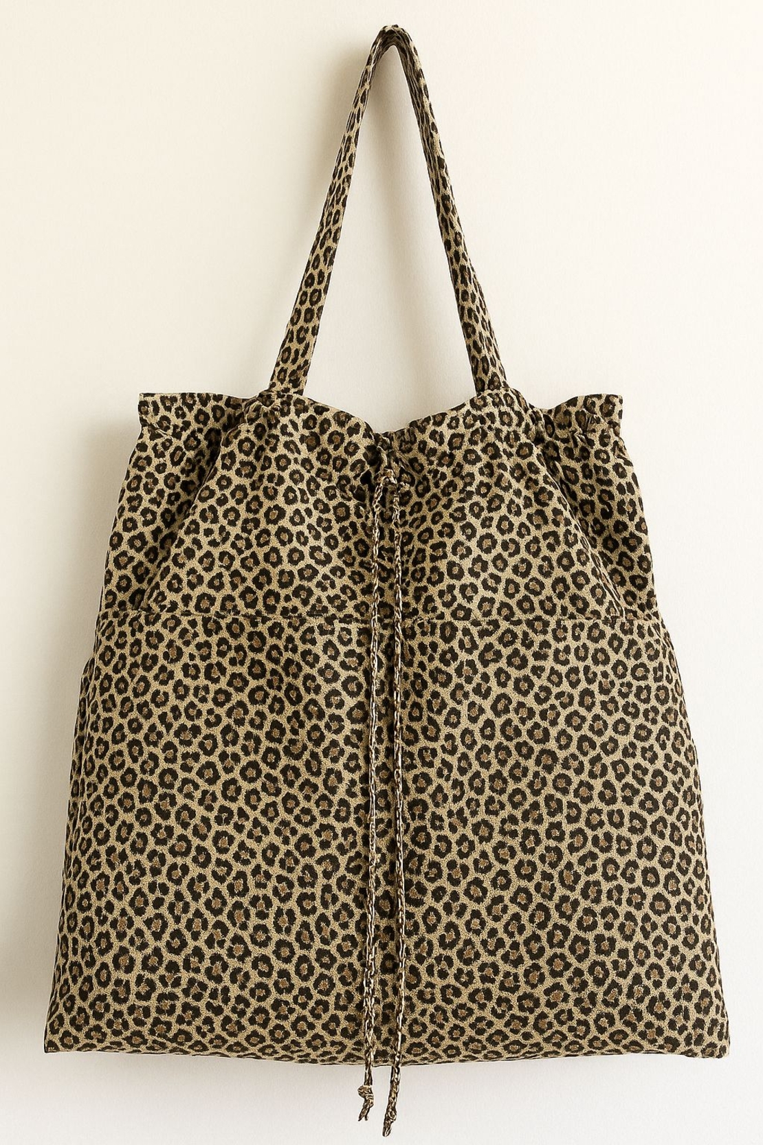 אריג כותנה דפוס מנומר