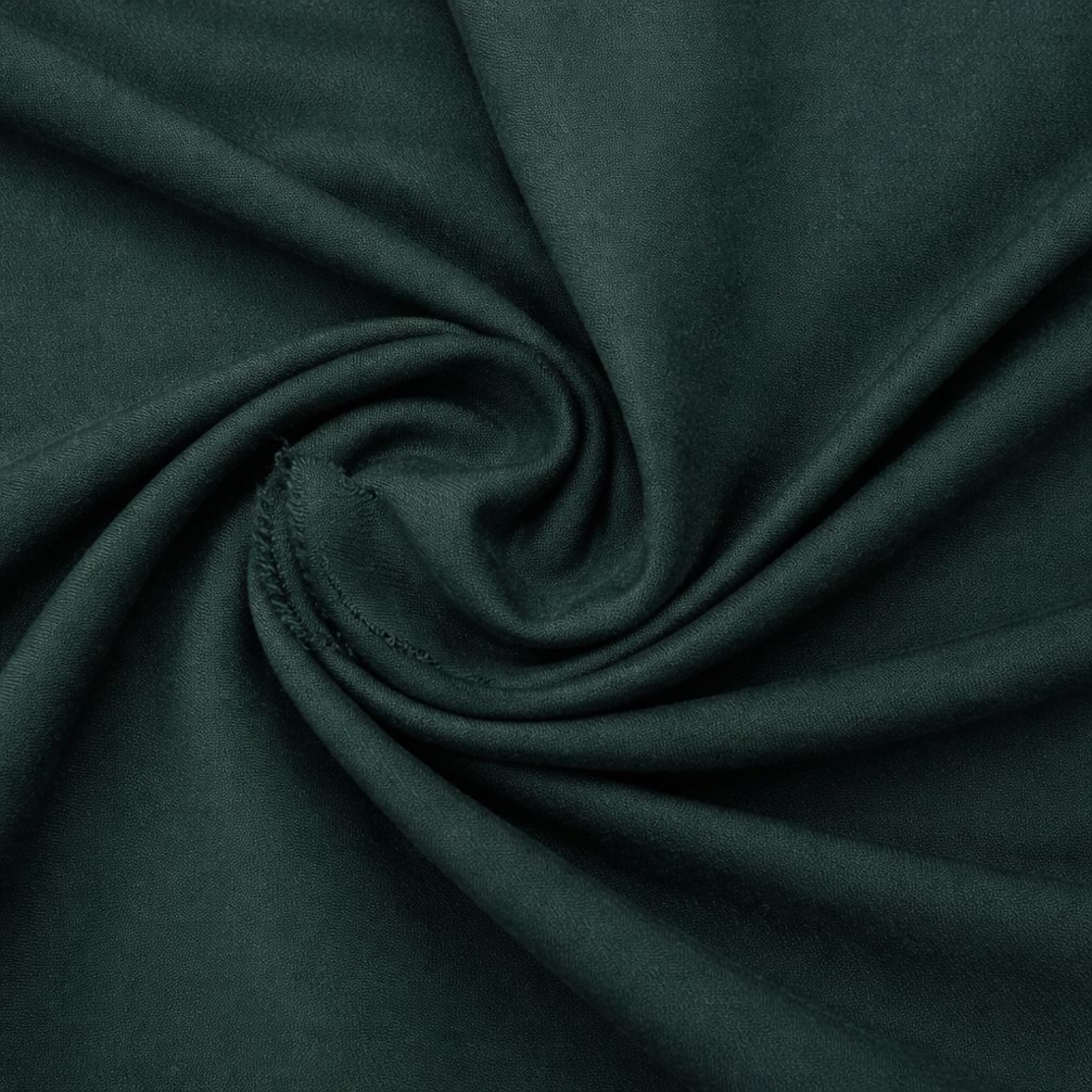 אריג פולי ויסקוזה צבע ירוק בקבוק דגם פירנצה