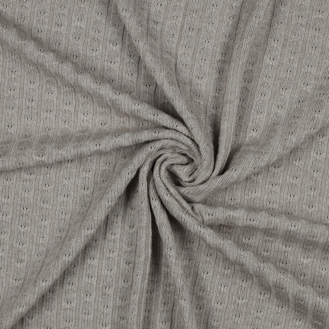 סריג צמות צבע בז