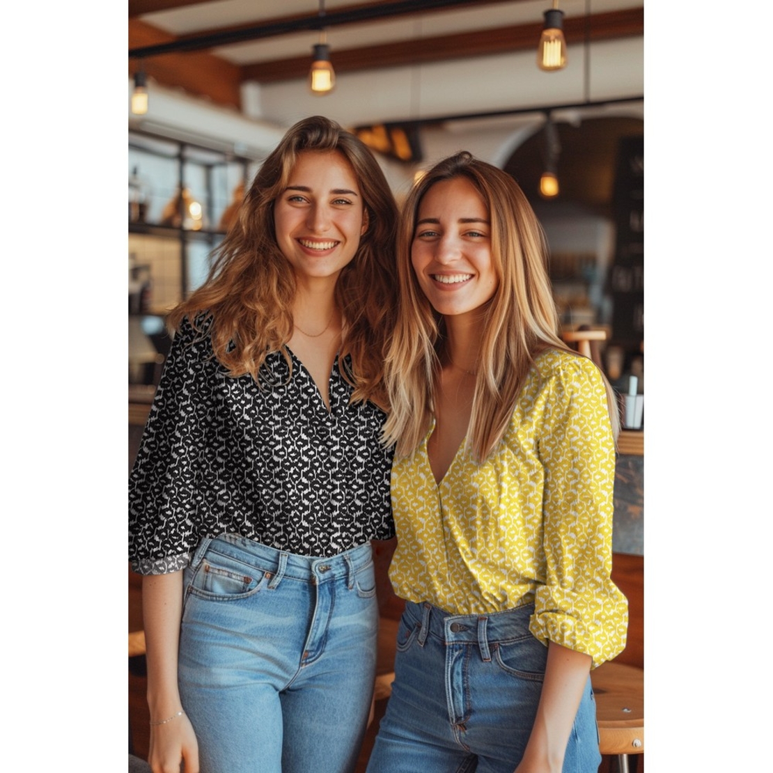 אריג ויסקוזה דפוס אבסטרקטי גווני שחור לבן