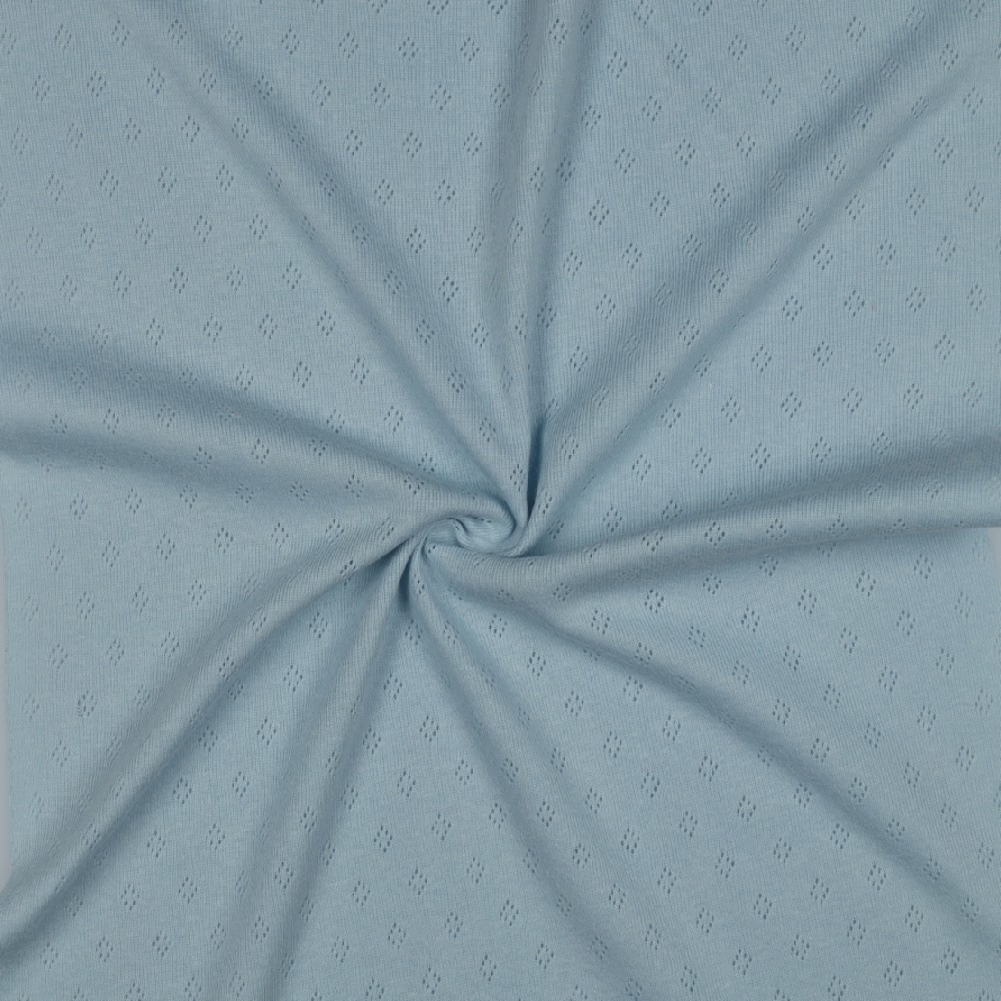 סריג פוינטל צבע תכלת