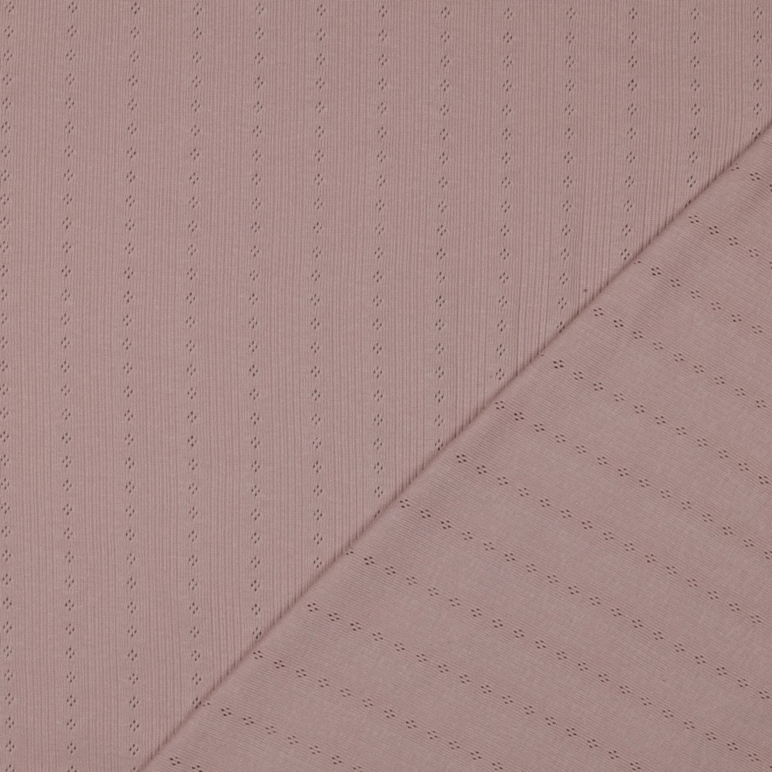 סריג פוינטל צבע ורוד מעושן