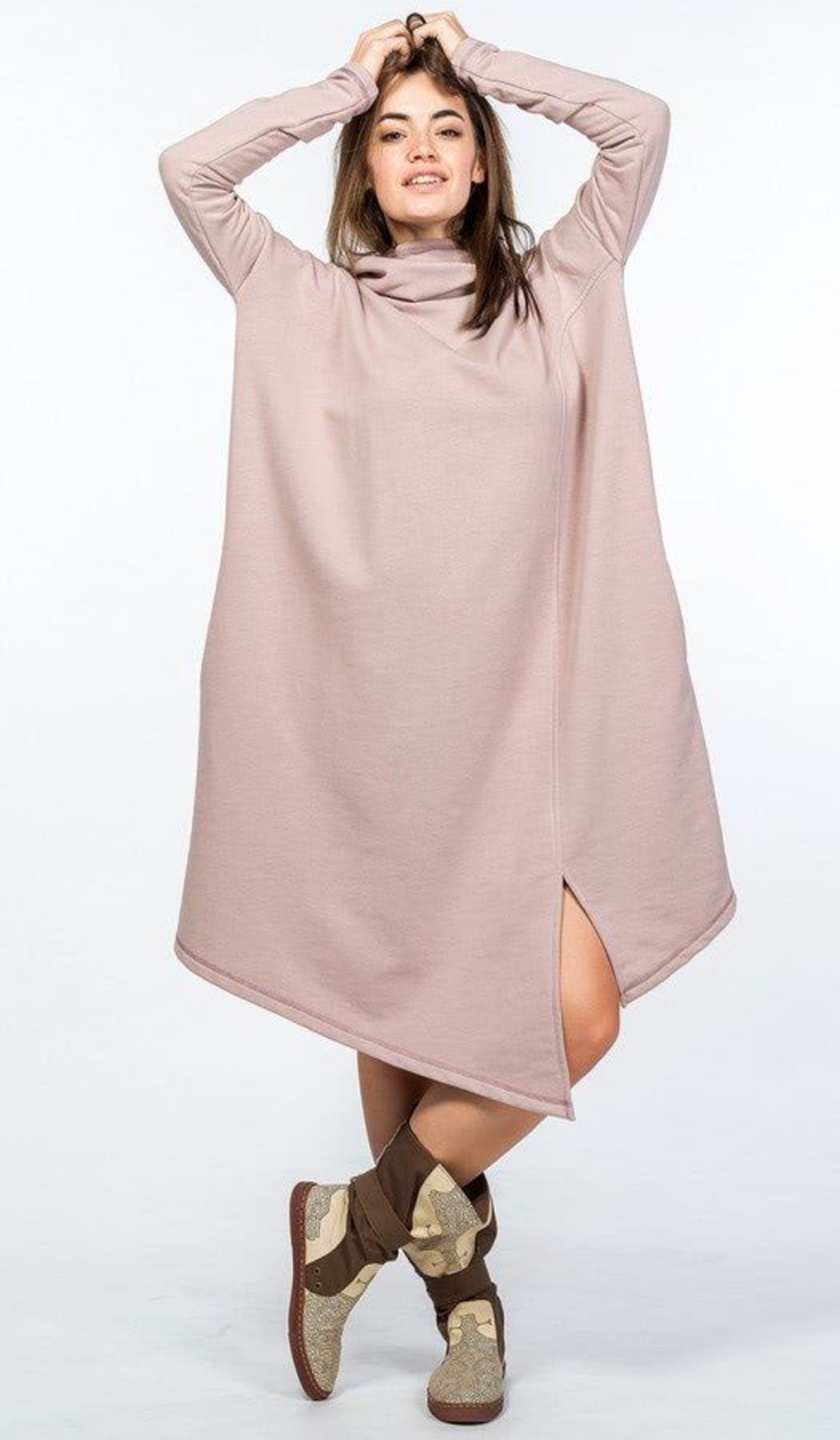 פרנץ טרי צבע סגול לילך מעושן