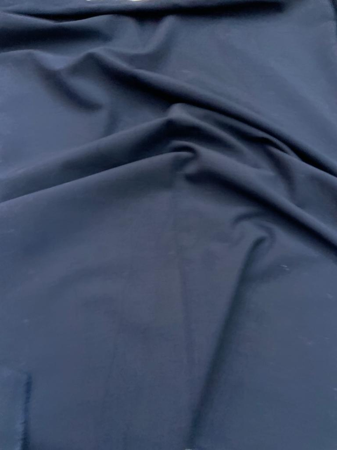 קרפ  לייקרה כחול כהה 