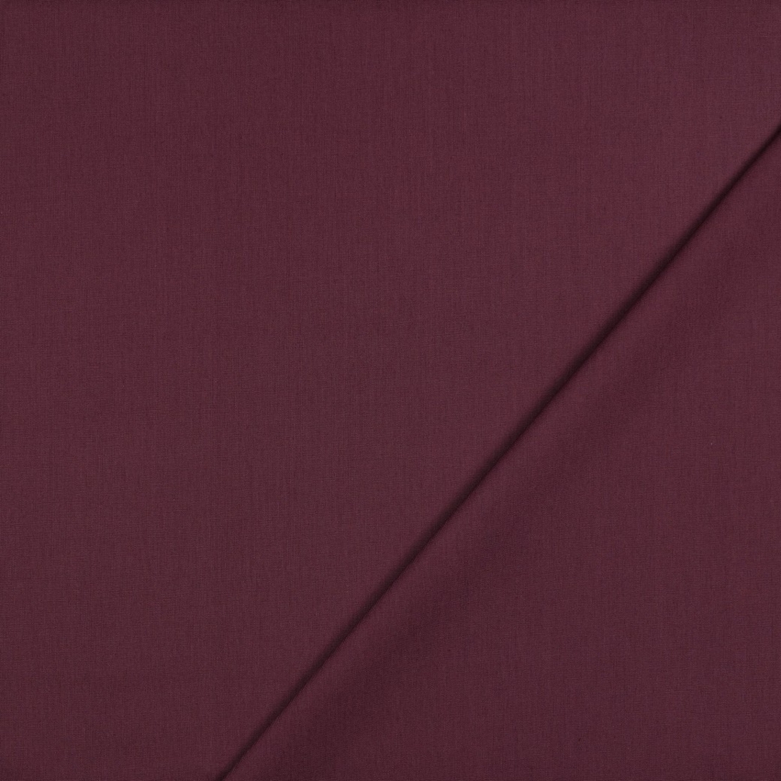 אריג כותנה חלק צבע חציל