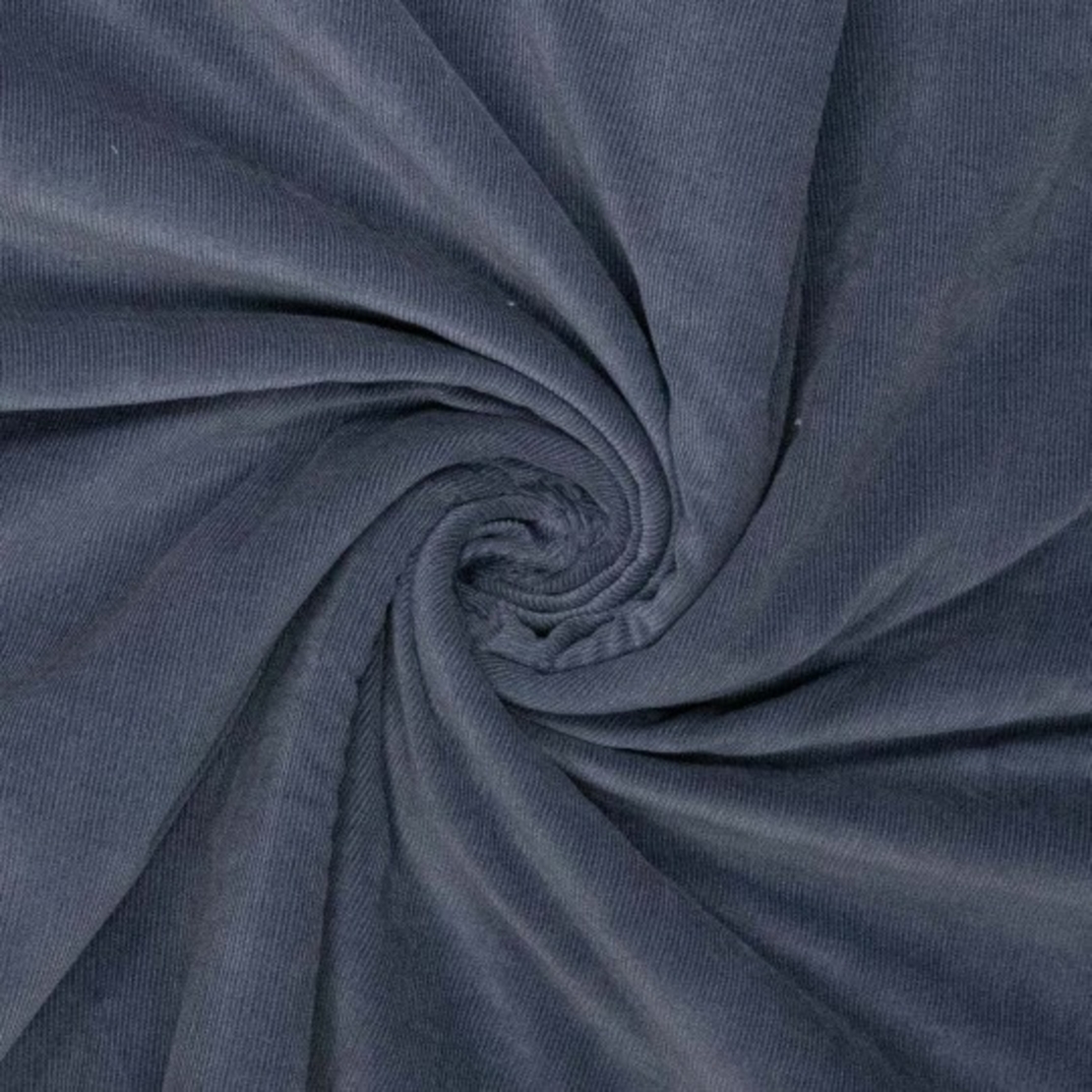 אריג קורדרוי בייבי צבע כחול גינס בינוני