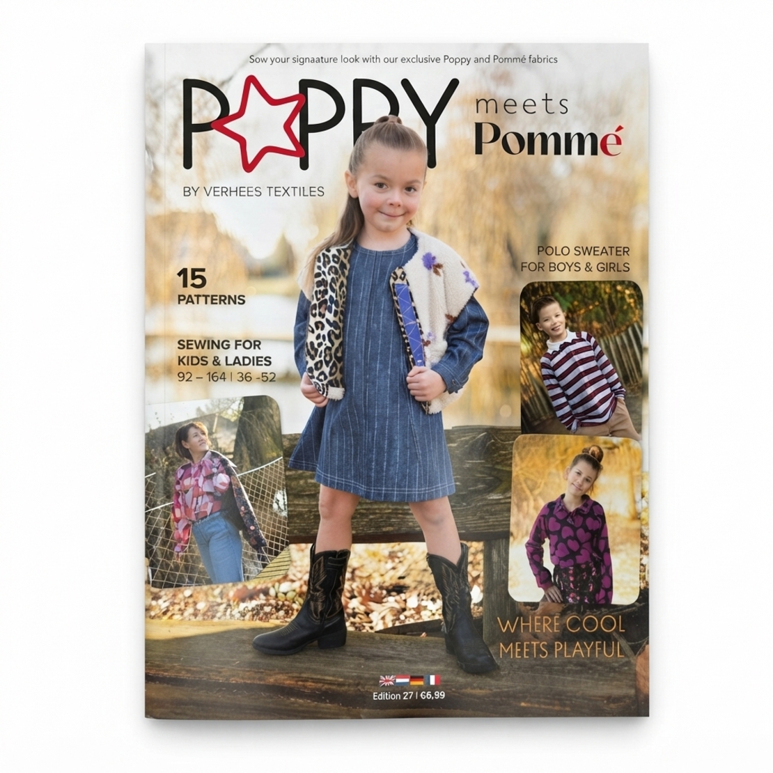 חוברת גזרות לנשים ולילדים של פופי poppy