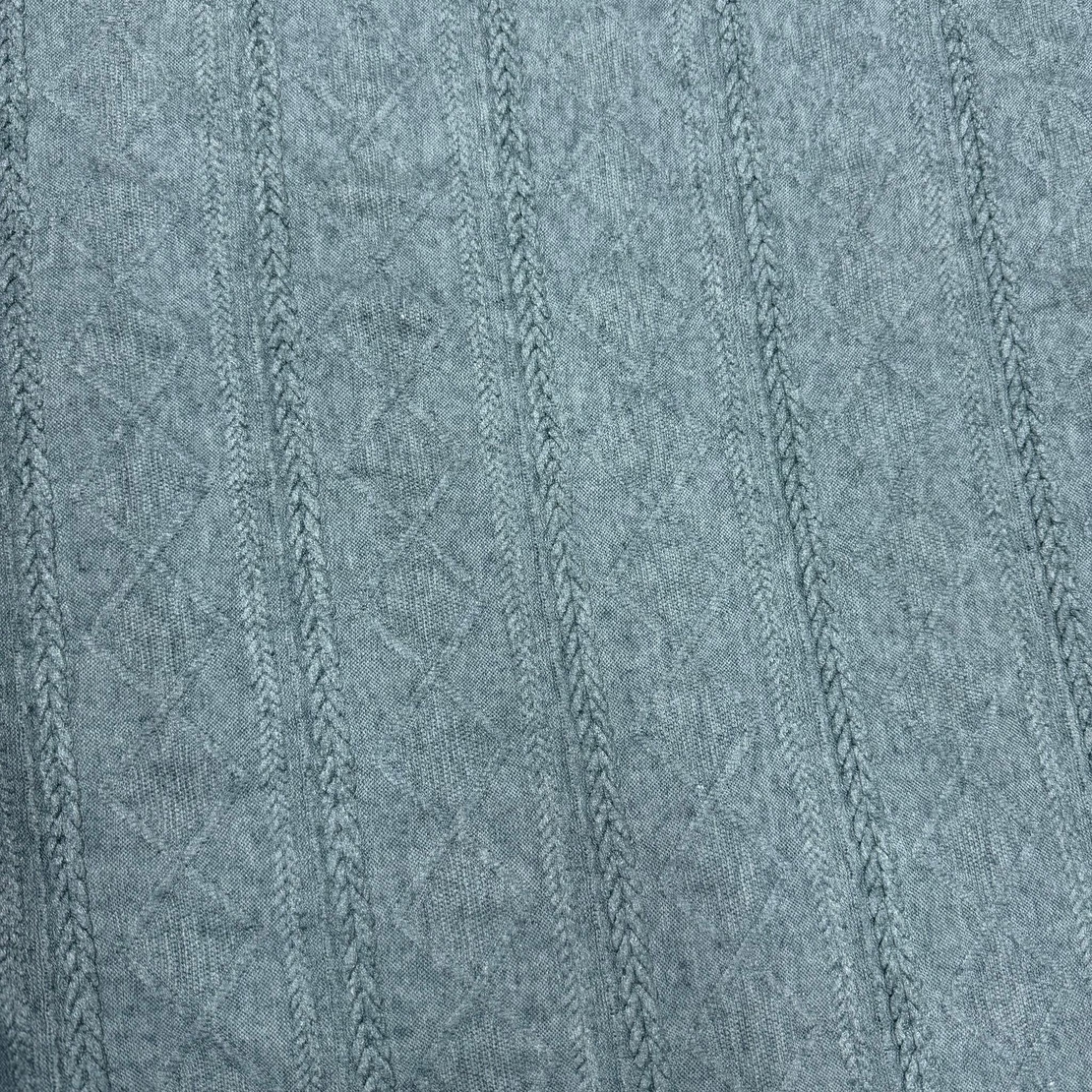 סריג צמות צבע מנטה דגם ורונה