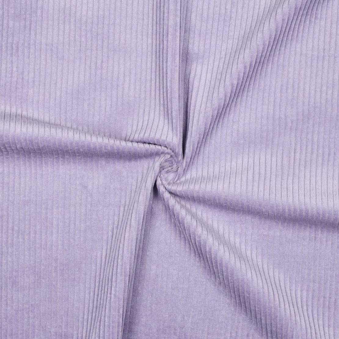 אריג קורדרוי מכובס פס רחב צבע לילך