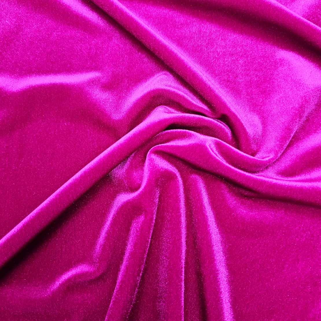 קטיפה משי דגם Panama צבע סגול פוקסיה