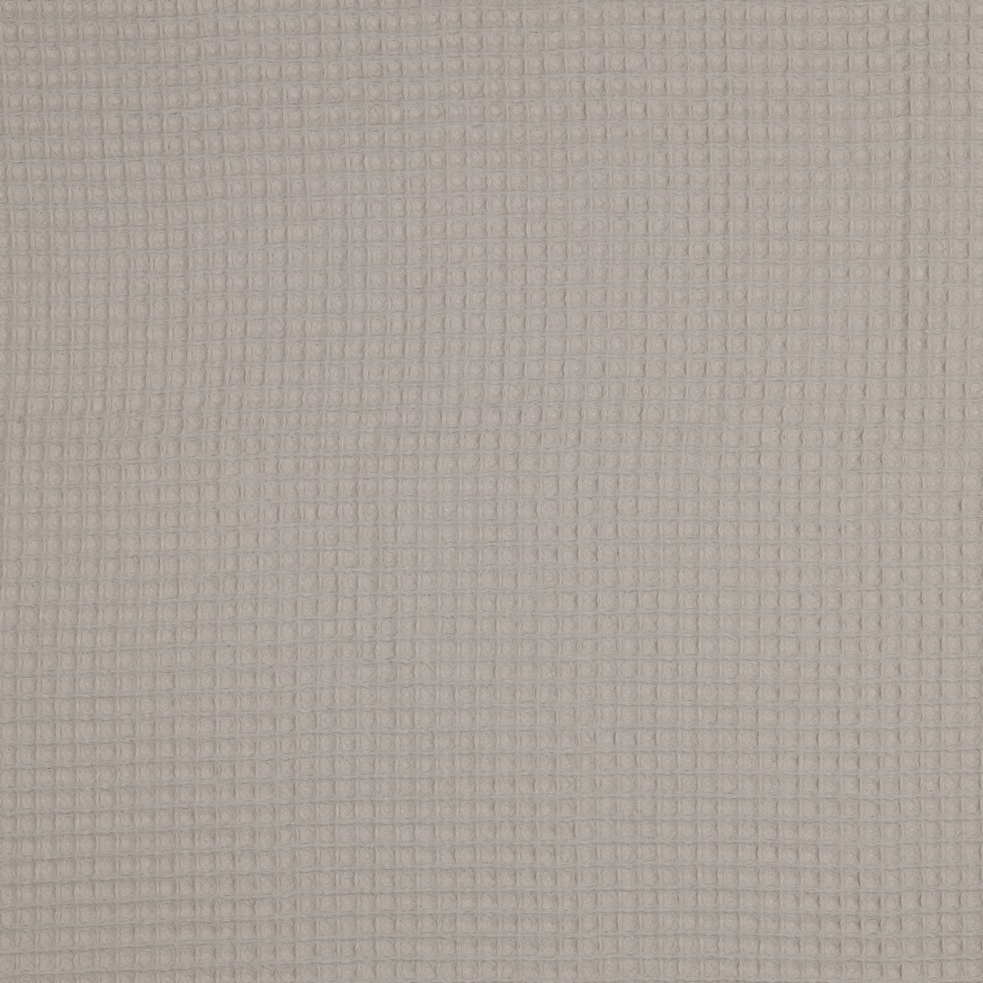 אריג פיקה וופל אורגני צבע בז