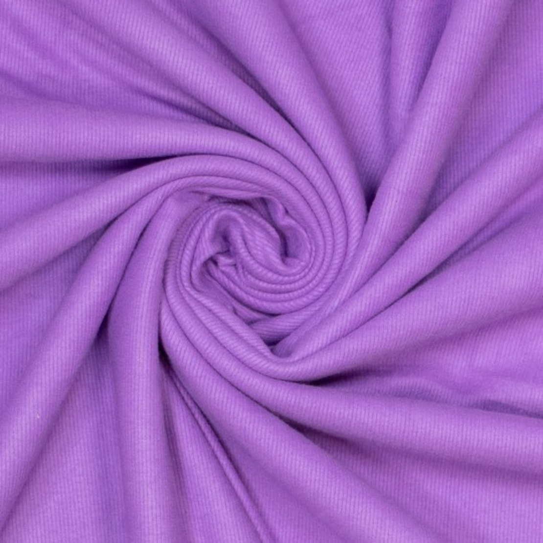 סריג ריב מוברש צבע סגול