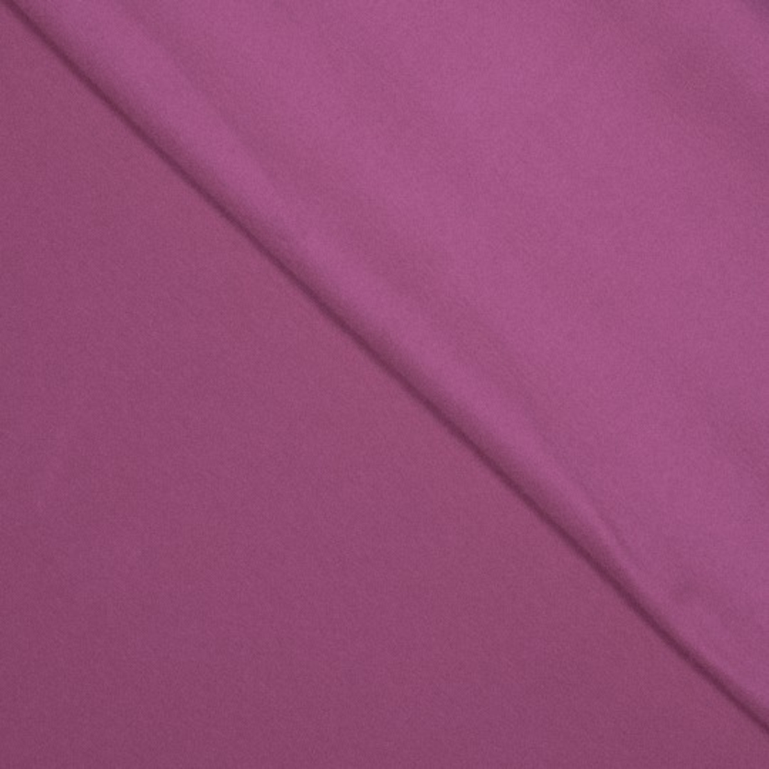 בד פוטר אורגני עבה צבע ענבים