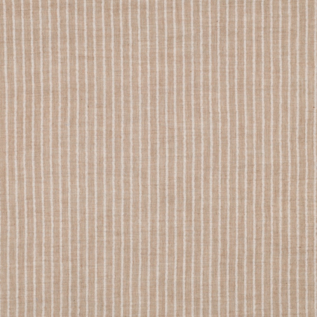 אריג דאבל טטרה דפוס פסים על רקע חול