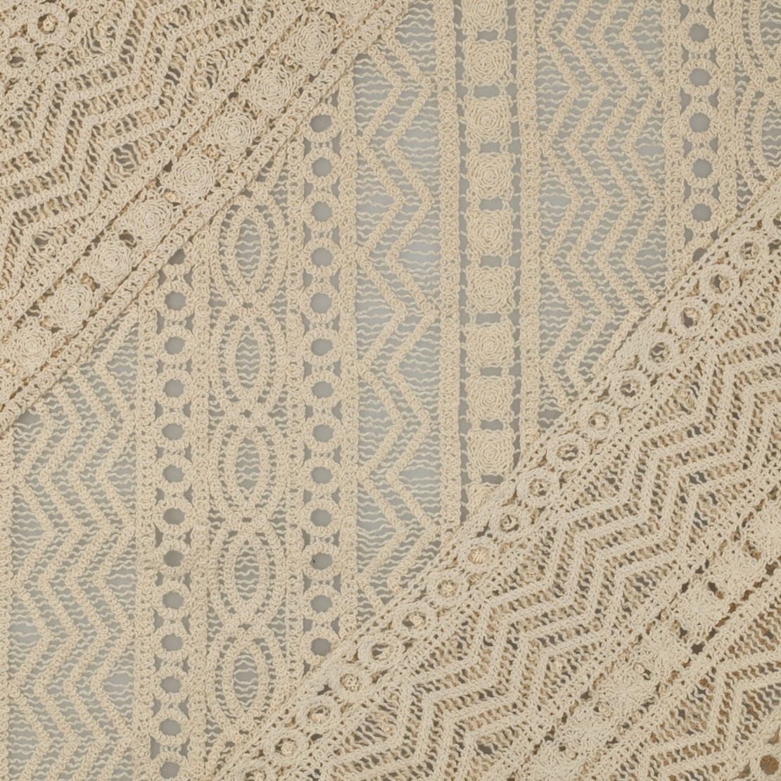 רשת קרושה כותנה צבע אופוויט