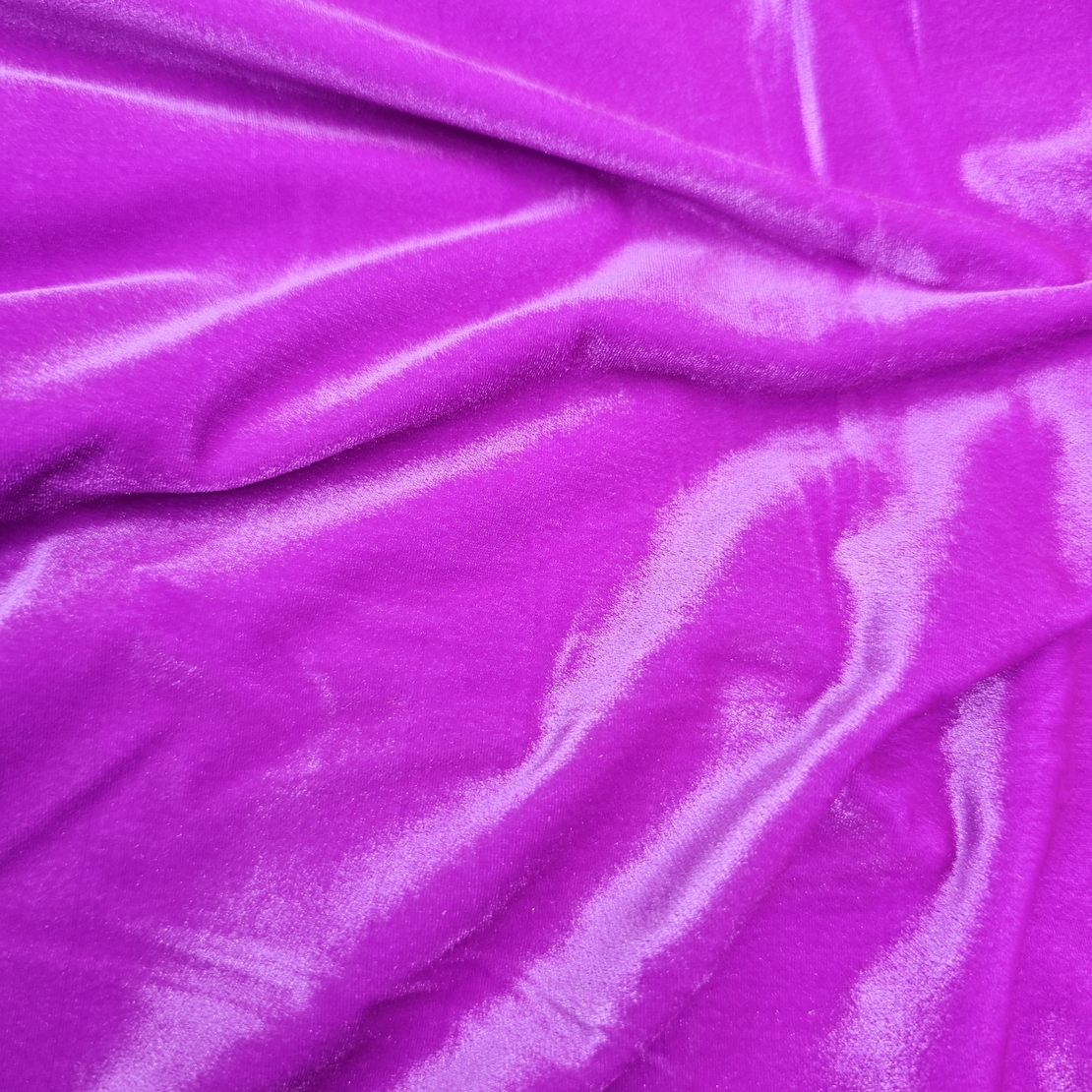 קטיפה משי דגם Panama צבע סגול רך