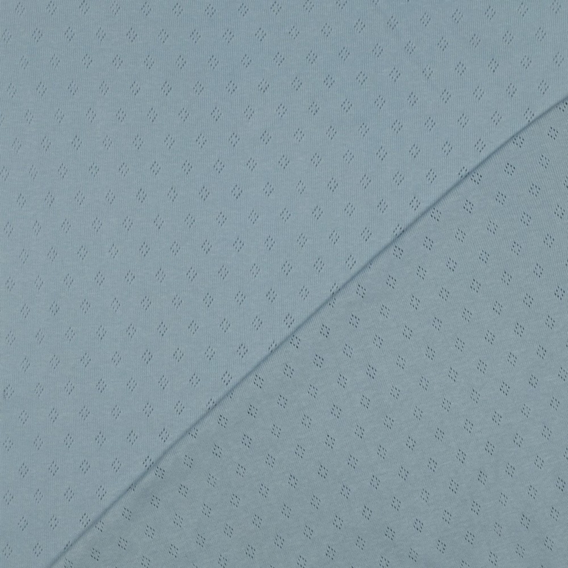 סריג פוינטל צבע תכלת