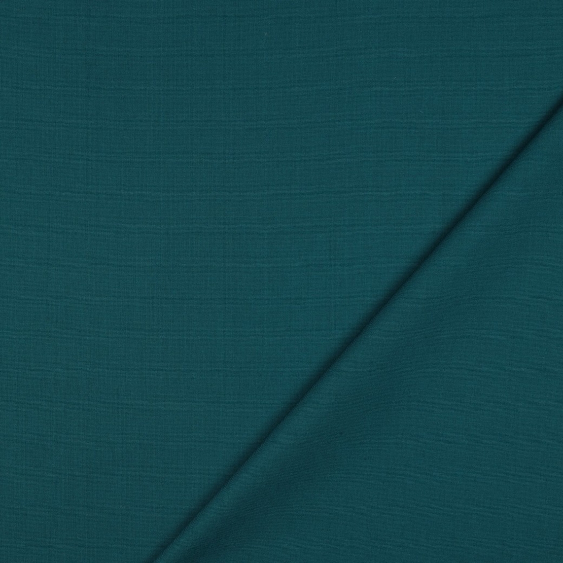 אריג כותנה חלק צבע פטרול