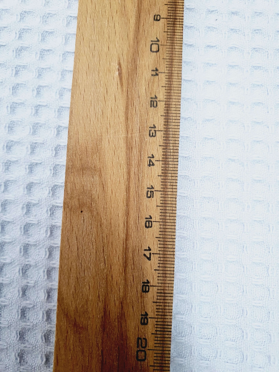 אריג פיקה וופל אורגני צבע תכלת בייבי