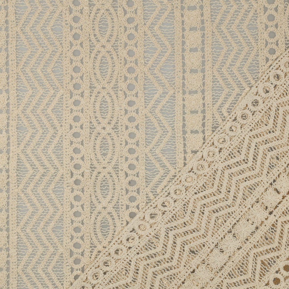 רשת קרושה כותנה צבע אופוויט