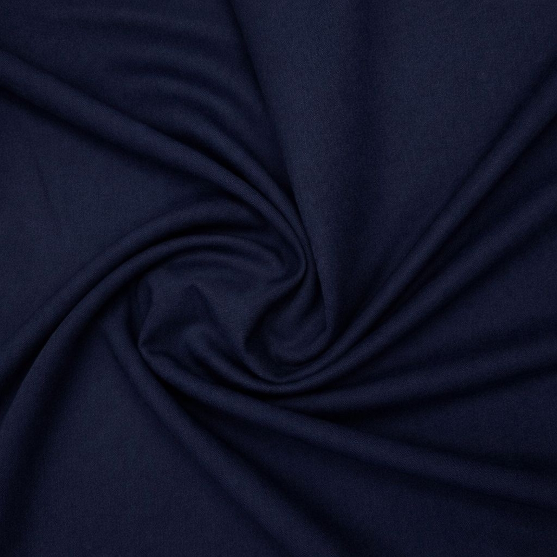 אריג פולי ויסקוזה צבע כחול כהה דגם פירנצה