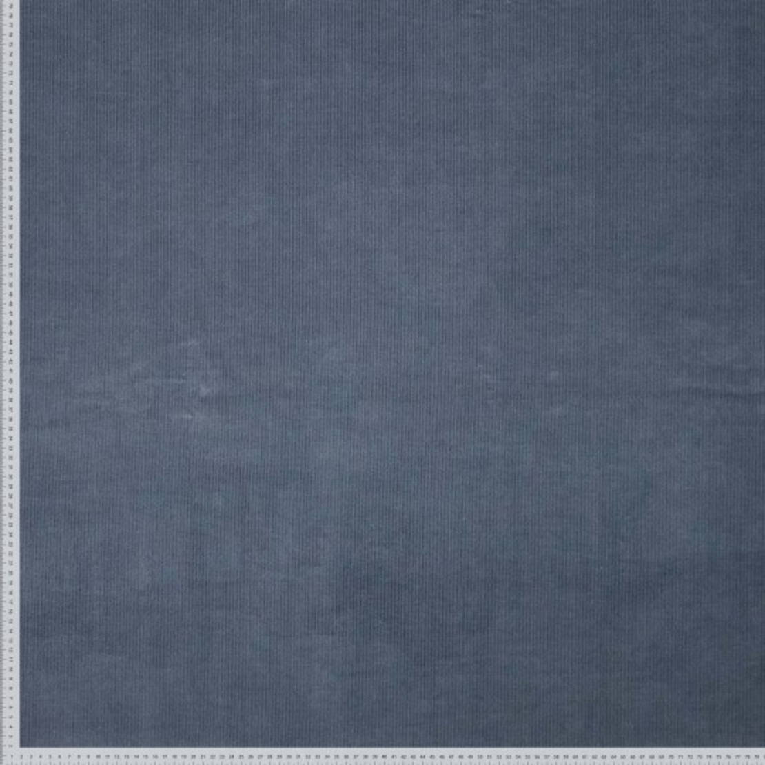 אריג קורדרוי בייבי צבע כחול גינס בינוני