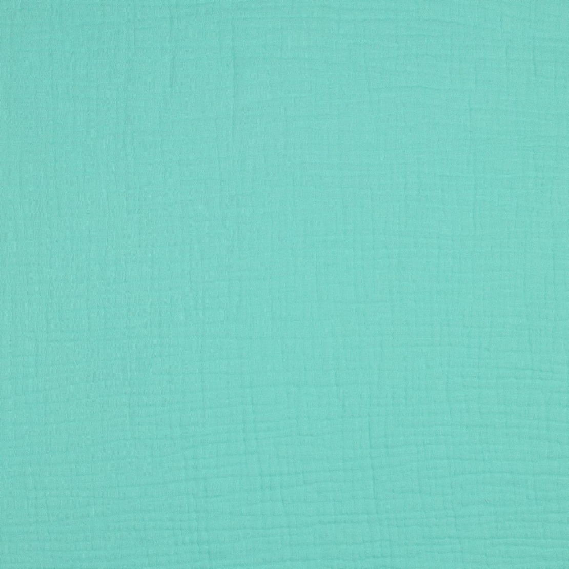 אריג דאבל טטרה אורגני צבע מנטה כהה