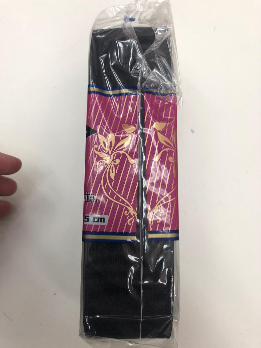 גומי טקיש שחור 5 סמ