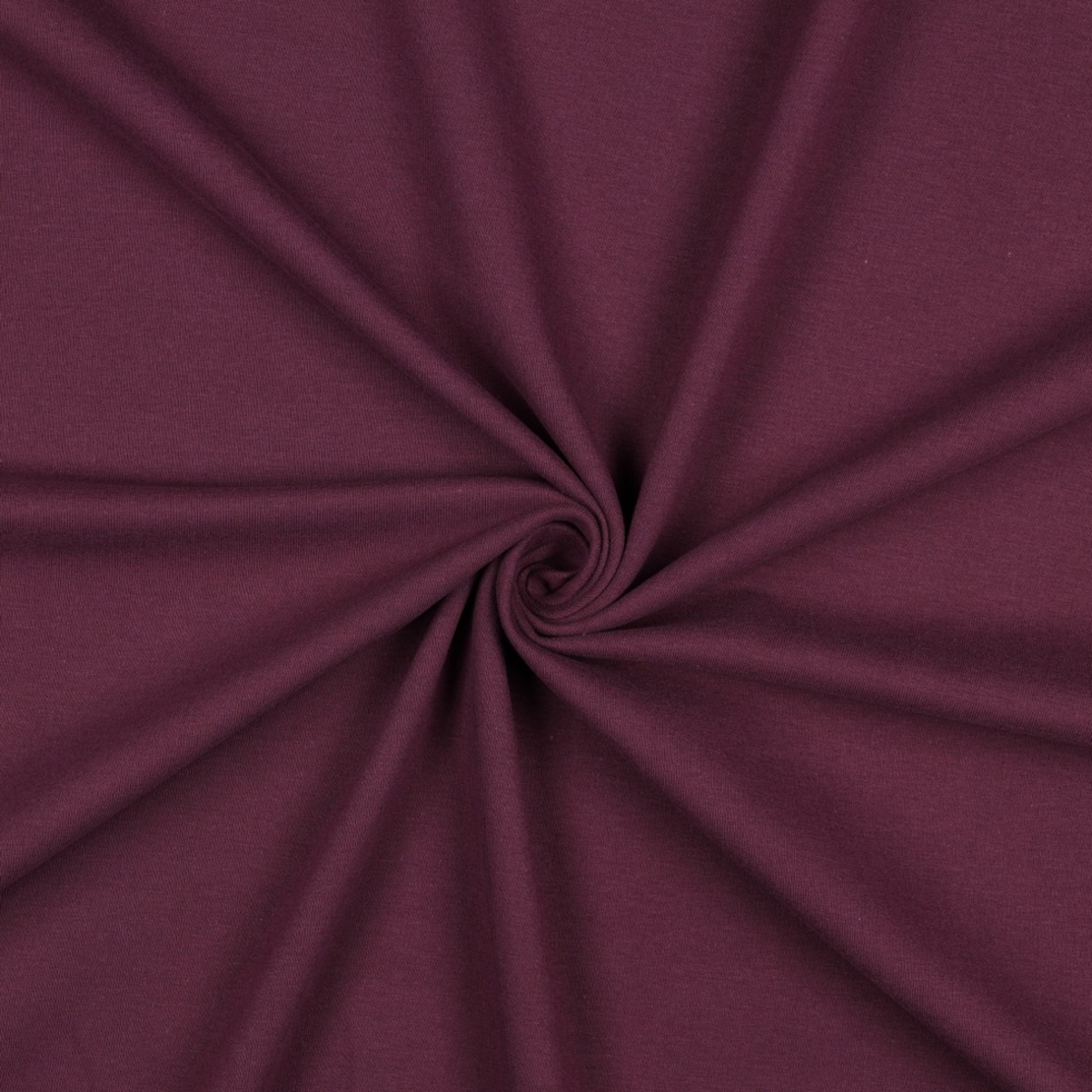 בד פוטר אורגני צבע חציל