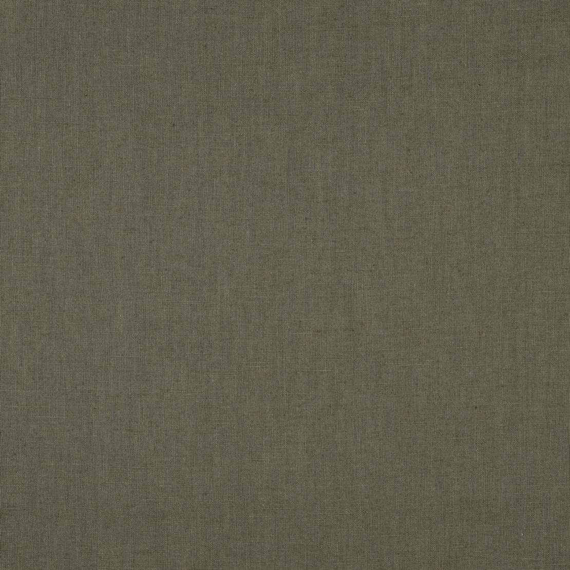 אריג פשתן מכובס צבע ירוק זית