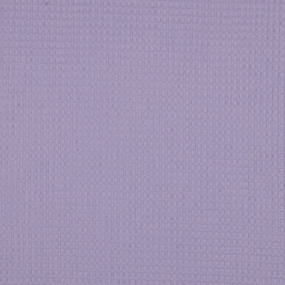אריג פיקה וופל אורגני צבע סגול לילך