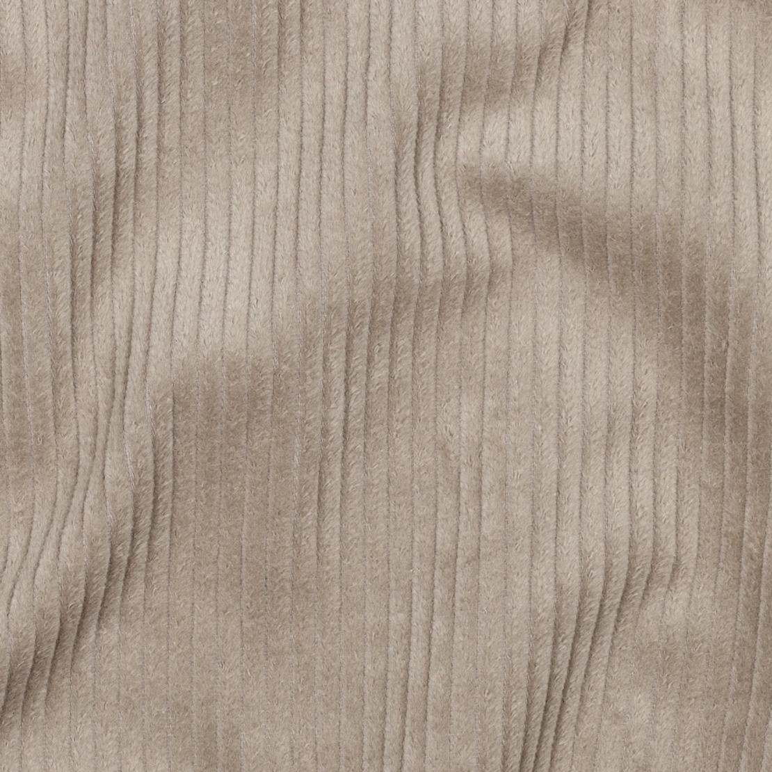 אריג קורדרוי מכובס פס רחב צבע חול