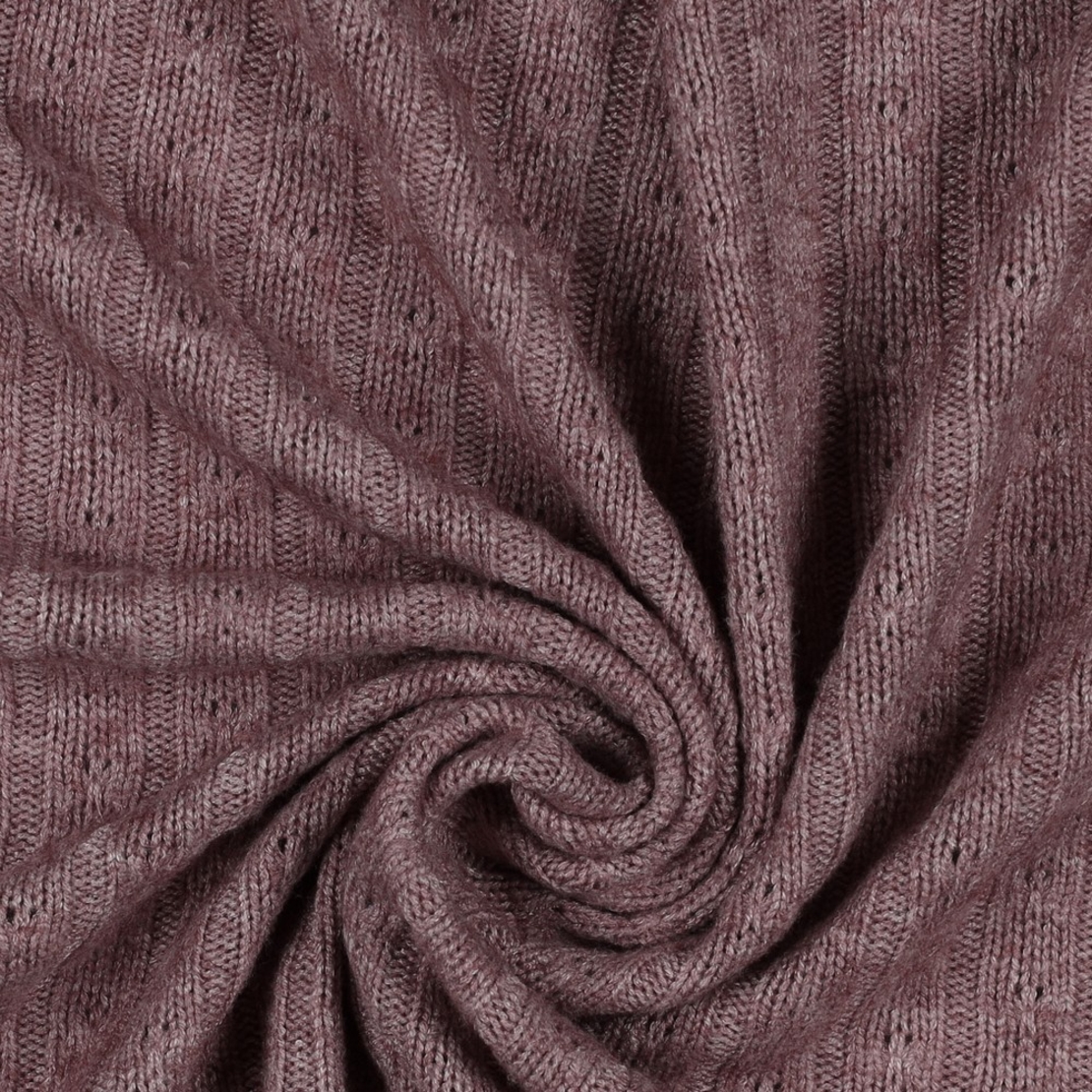 סריג צמות צבע ורוד עתיק