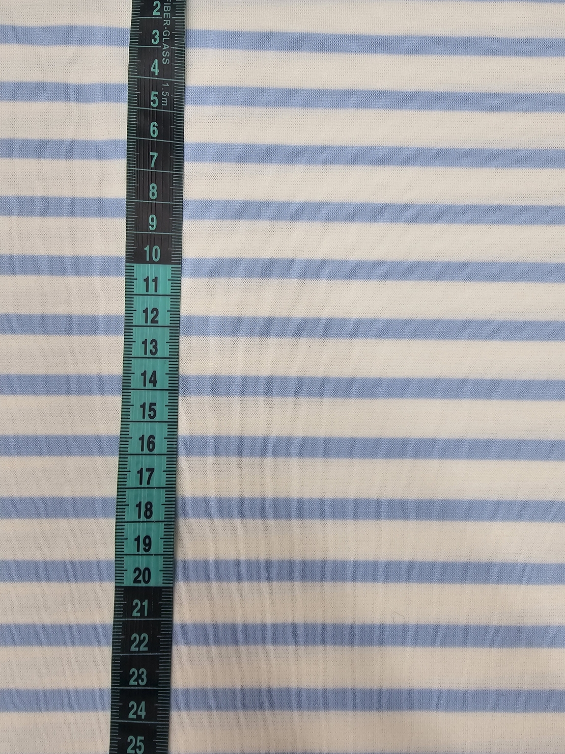 גרסי פסים תכלת לבן
