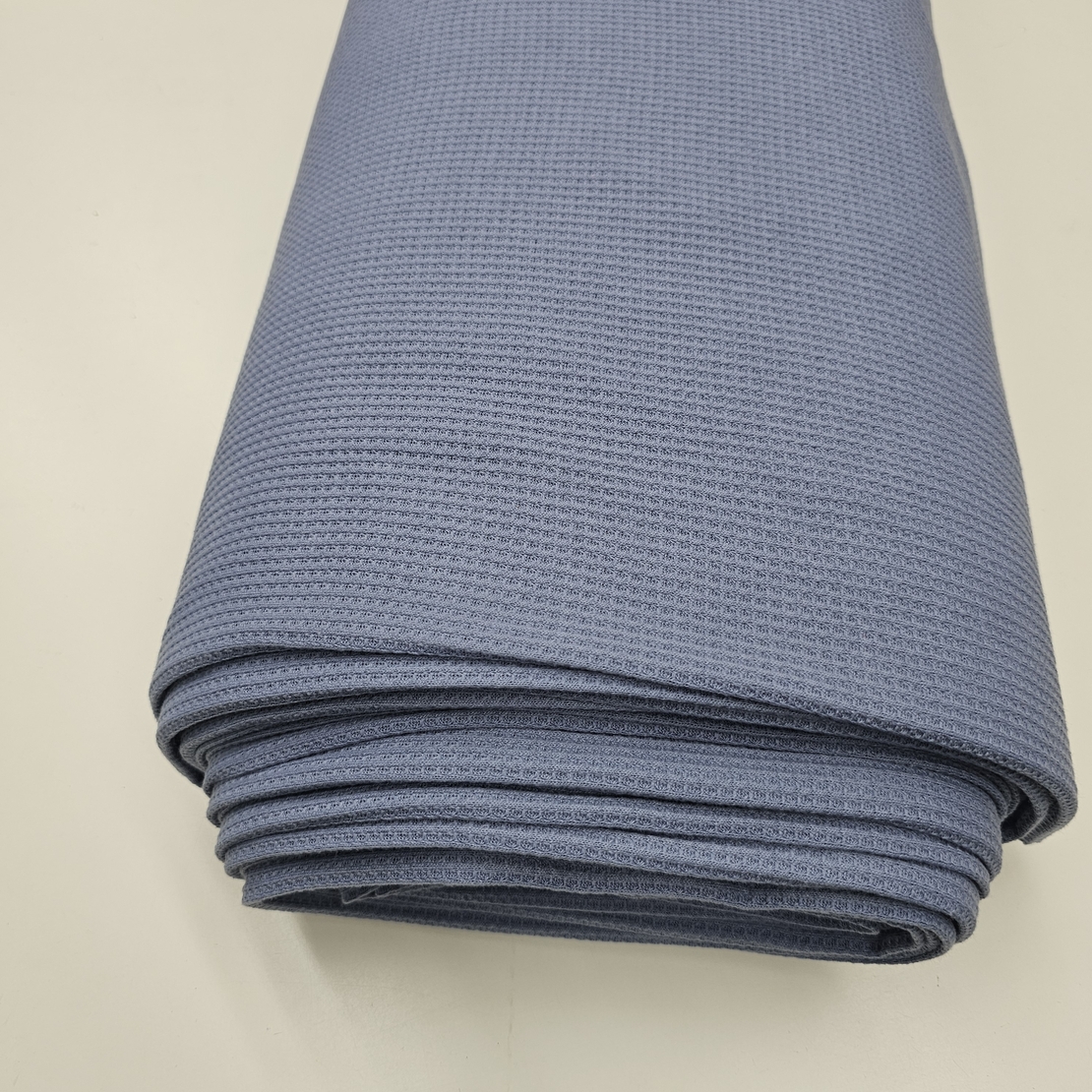 סריג וופל צבע כחול גינס דגם איזבל